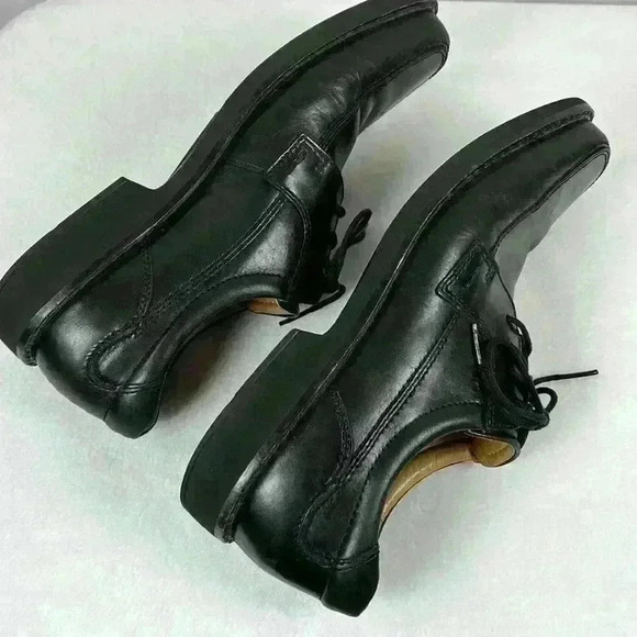 ECCO Seattle Men\'s Tie Dress Shoe Size 9.5-10 (EU 43) Genuine Leather Black main image 4